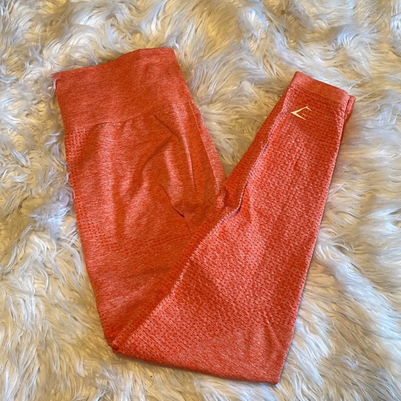 Orange Gymshark Leggings - Picture 3 of 4